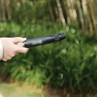 Adjustable High-Pressure Water Spray Gun Nozzle  with Metal Hose